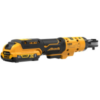 Гайковерт угловой - трещётка аккумуляторный бесщёточный DeWALT DCF503D1  - фото № 6