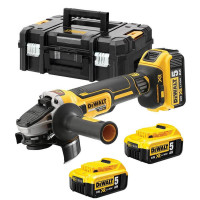 Шлифмашина угловая - болгарка аккумуляторная бесщёточная DeWALT DCG405P3 , Атикул LP27428 |  купить на VILKI.NET - фото № 1