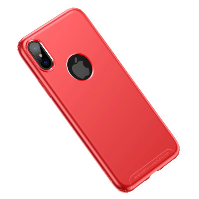 Чохол Baseus для iPhone X/X Soft Case Red (WIAPIPHX-SJ09) - зображення 2
