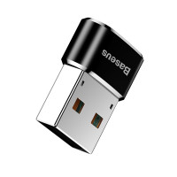 Перехідник Baseus Female Type-C to USB Чорний (CAAOTG-01)  - фото № 4