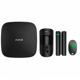 Стартовий комплект системи безпеки AJAX StarterKit Cam (black)