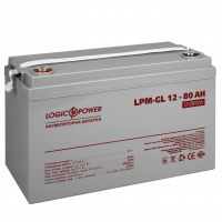 Акумулятор гелевый LPM-GL 12V - 80 Ah  - фото № 2