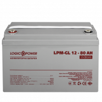 Акумулятор гелевый LPM-GL 12V - 80 Ah  - фото № 4