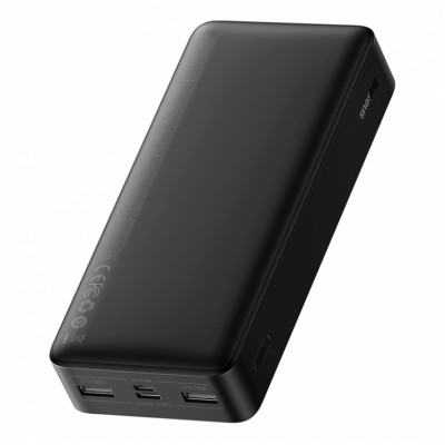 Зовнішній акумулятор Baseus Bipow Digital 15W 20000mAh Чорний (PPDML-J01)