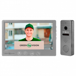 Комплект відеодомофону GreenVision GV-002-GV-058+GV-005