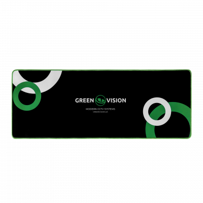 Килимок для миші GreenVision чорний (300*800*3 мм) - зображення 1