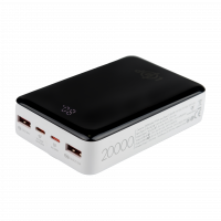 Беспроводной Power Bank LP PQ18 20000mAh (Цвет Белый), Атикул LP22572 |  купить на VILKI.NET - фото № 1