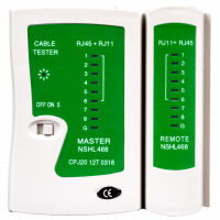 Тестер кабельний для RJ45 і RJ12 LP-468N (Колір <ul class=