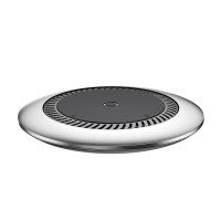 Бездротовий зарядний пристрій Baseus Whirlwind Silver (CCALL-XU0S) (Колір Серебристый) - фото № 3