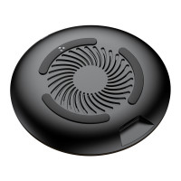 Бездротовий зарядний пристрій Baseus Whirlwind Silver (CCALL-XU0S) (Колір Серебристый) - фото № 5