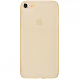 Чохол Baseus для iPhone SE 2020/8/7 Slim Transparent Gold (WIAPIPH7-CT0V)