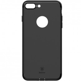 Чохол Baseus для iPhone 8 Plus/7 Plus Simple Solid Black (ARAPIPH7P-MS01)