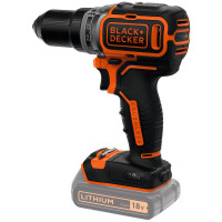 Дрель-шуруповерт аккумуляторная бесщёточная BLACK+DECKER BL186N  - фото № 2