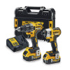 Набір з двох інструментів безщіткових DeWALT DCK268P2T  DeWALT - № 1