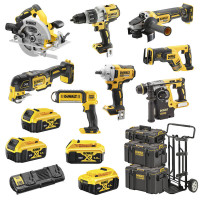 Набір з восьми інструментів акумуляторних DeWALT DCK856P4 , Атикул LP28739 |  купить на VILKI.NET - фото № 1