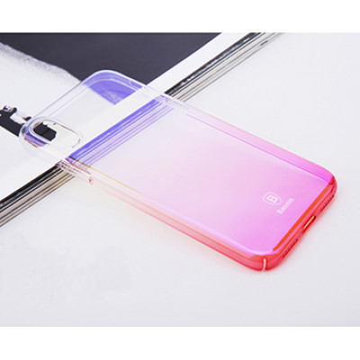 Чохол Baseus для iPhone X/Xs Glaze pink (WIAPIPHX-GC04) - изображение 3