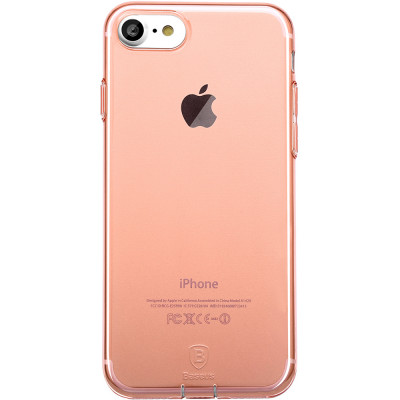 Чохол Baseus для iPhone SE 2020/8/7 Simple Pluggy Rose Gold (ARAPIPH7-A0R) - зображення 1