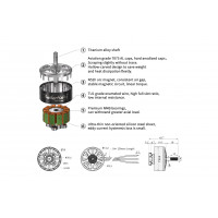 Мотор BrotherHobby Avenger V4 32.5x12 950KV  - фото № 7