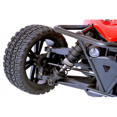 Радіокерована модель Баггі 1:10 Himoto Dirt Whip E10DBL Brushless (червоний) - зображення 6