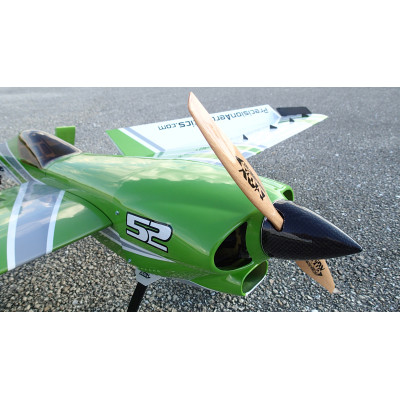 Літак радіокерований Precision Aerobatics XR-52 1321мм KIT (зелений) - зображення 6