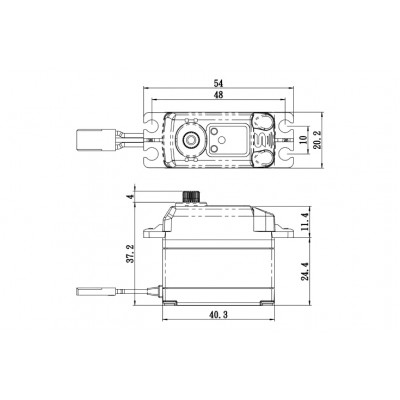 Сервопривід Savox SV-1270TG