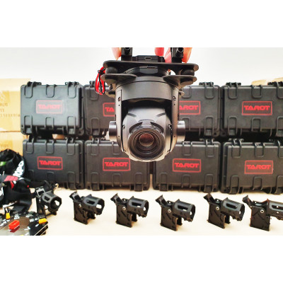 Камера з підвісом Tarot T10X-2A з 10x зумом та 2-осьовою стабілізацією (T10X-2A) - зображення 2