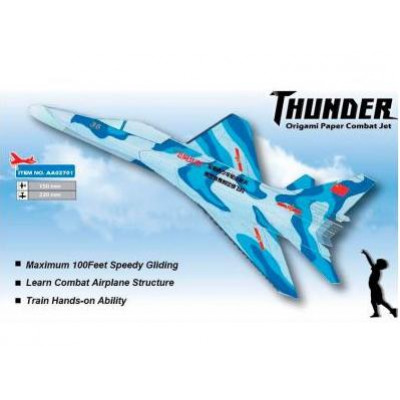 Літак (винищувач) метальний ZT Model Thunder - изображение 1