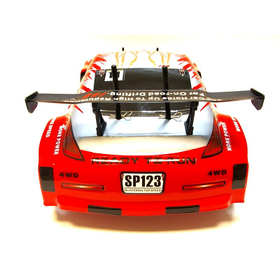 Радіокерована модель Дрифт 1:10 Himoto DRIFT TC HI4123BL Brushless (червоний) - зображення 6