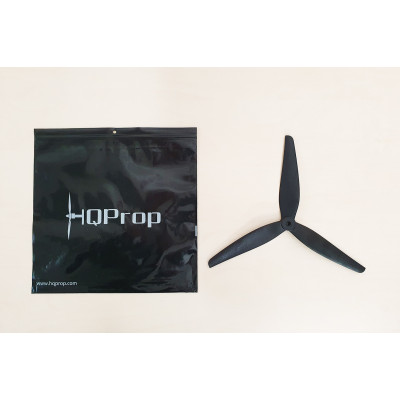 Пропелер HQProp MacroQuad 10x5x3R армований нейлон CW (Black) - изображение 2