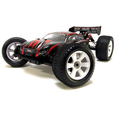 Радіокерована модель траггі 1:8 Himoto Ziege MegaE8XTL Brushless (червоний) - зображення 2