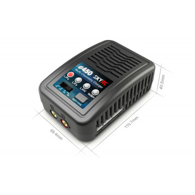 Зарядний пристрій SkyRC e450 4A/50W з/БП для Li-Pol/Ni-MH акумуляторів (SK-100122) - изображение 2