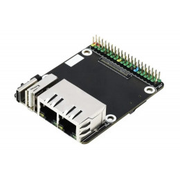 Плата розширення Mini Dual Gigabit для Raspberry PI CM4 (2xEthernet, USB)