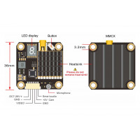 Відеопередавач AKK FX2 Dominator 5.8GHz 2000mW 30.5x30.5мм  - фото № 5