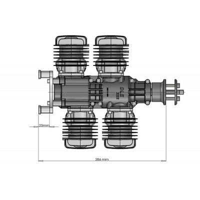 Двигун DLE 222 - зображення 4