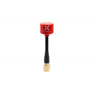 Антена 5,8 ГГц Foxeer Lollipop 4 RHCP SMA 1шт (червоний) - зображення 1
