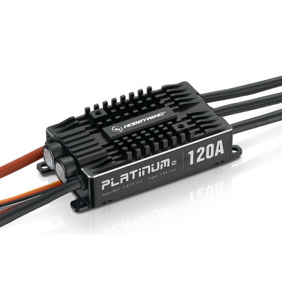 Регулятор HOBBYWING PLATINUM V4 120A 3-6S для авіамоделей