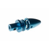 Адаптер пропелера Haoye 01209 вал 4.0 мм гвинт 6.35 мм (гужон, синій)