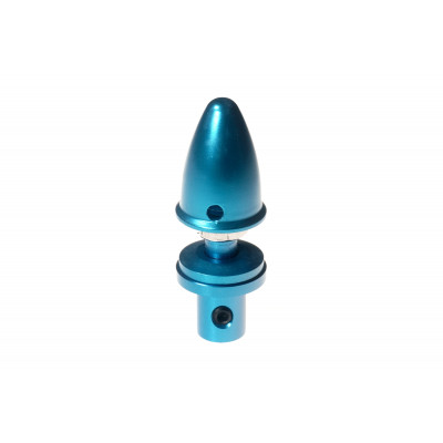 Адаптер пропелера Haoye 01209 вал 4.0 мм гвинт 6.35 мм (гужон, синій) - зображення 2