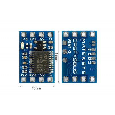 Конвертер радіокерування Matek CRSF-SBUS - зображення 2