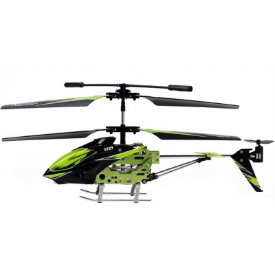 Вертоліт на пульті 3-к р/к мікро WL Toys S929 з автопілотом (зелений)  - зображення 4