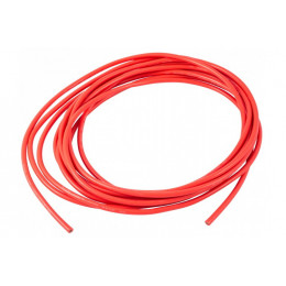 Провод силиконовый QJ 16 AWG (красный), 1 метр
