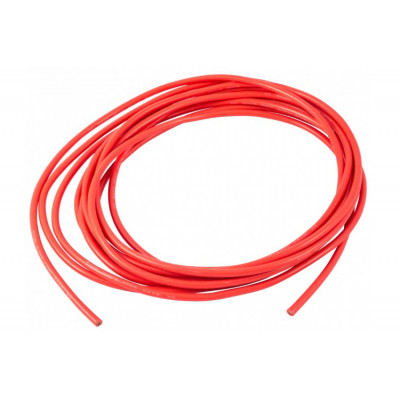 Провод силиконовый QJ 16 AWG (красный), 1 метр