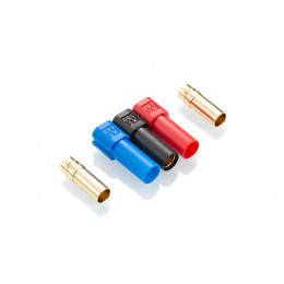 Коннекторы силовые AMASS XT150 Female 3шт (черный, красный, синий)