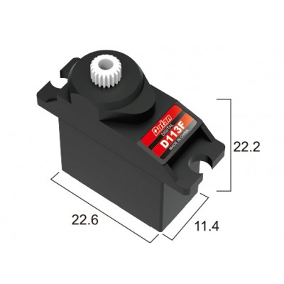 Сервопривод мікро 9г BATAN D113F 1.6кг/0.11сек цифровий