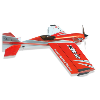 Літак радіокерований Precision Aerobatics XR-52 1321мм KIT (червоний)