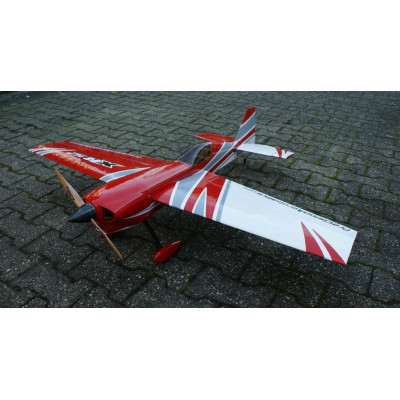 Літак радіокерований Precision Aerobatics XR-52 1321мм KIT (червоний) - зображення 4