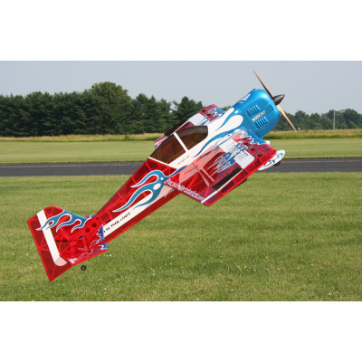 Літак радіокерований Precision Aerobatics Addiction XL 1500мм KIT (червоний) - изображение 2
