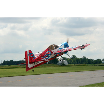 Літак радіокерований Precision Aerobatics Addiction XL 1500мм KIT (червоний) - зображення 5