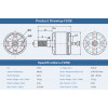 Мотор T-Motor F20 II 1408 3750KV 2-4S для мультикоптерів - зображення 5