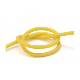 Провод силиконовый QJ 22 AWG (желтый), 1 метр